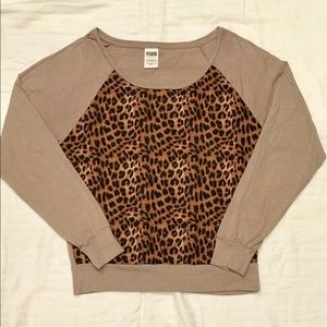 Victoria’s Secret PINK Leopard Long Sleeve
